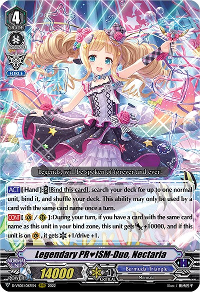 Image of Legendary PRISM-Duo, Nectaria (D-VS05/067EN) [V Clan Collection Vol.5]