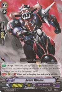 Image of Heave Wheeze (G-TCB01/066EN) [The RECKLESS RAMPAGE]