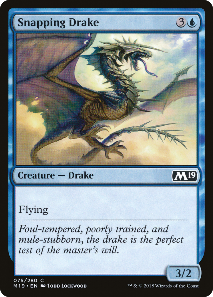 Image of Snapping Drake [Core Set 2019]