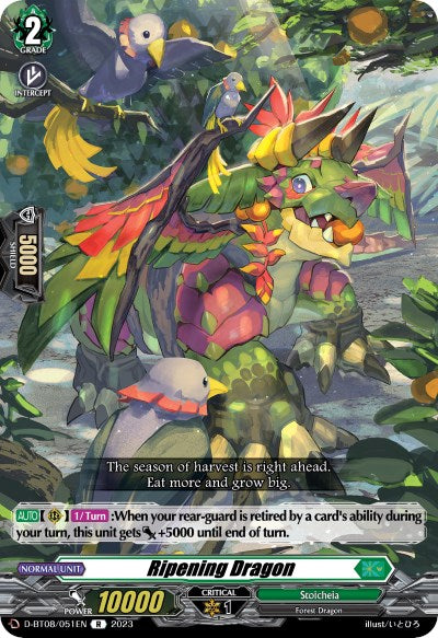 Image of Ripening Dragon (D-BT08/051EN) [Minerva Rising]