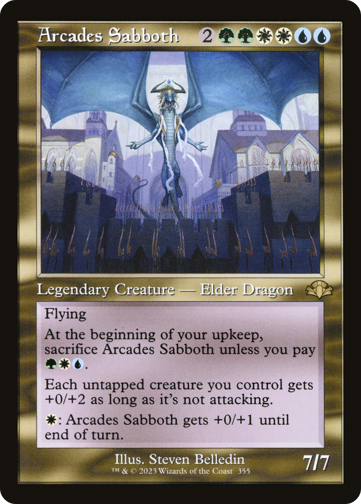 Image of Arcades Sabboth (Retro) [Dominaria Remastered]