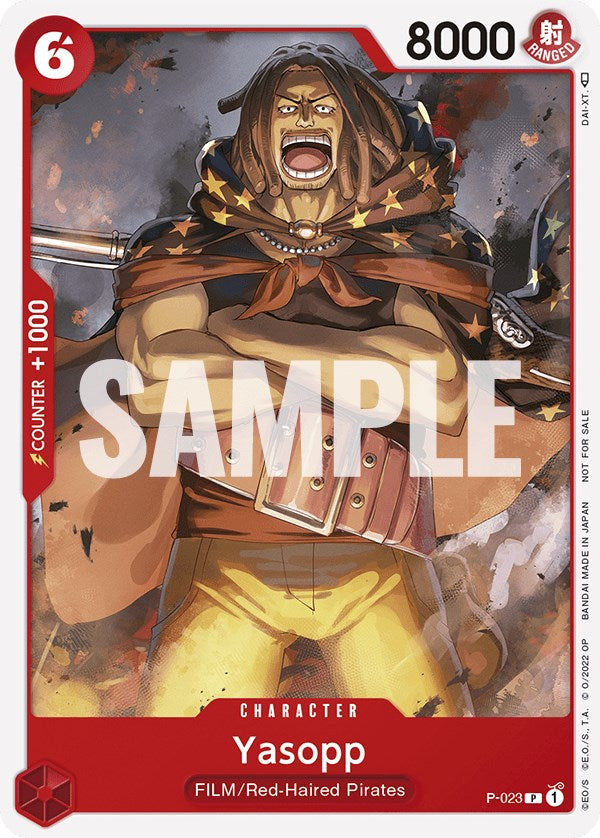 Image of Yasopp (One Piece Film Red) [One Piece Promotion Cards]