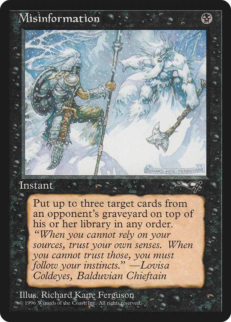 Image of Misinformation [Alliances]