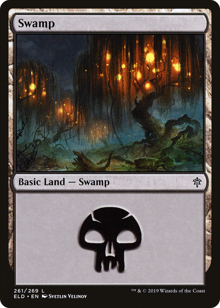 Image of Swamp (261) [Throne of Eldraine]