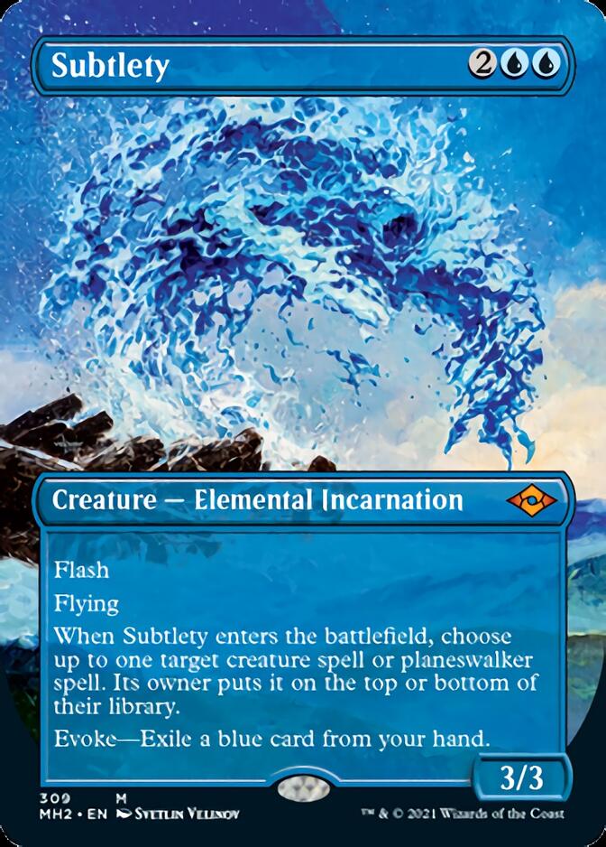 Image of Subtlety (Borderless Alternate Art) [Modern Horizons 2]