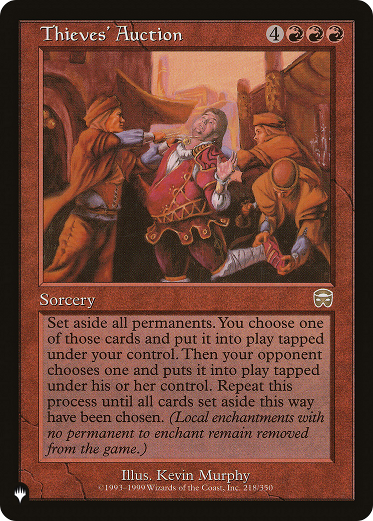 Image of Thieves' Auction [The List]