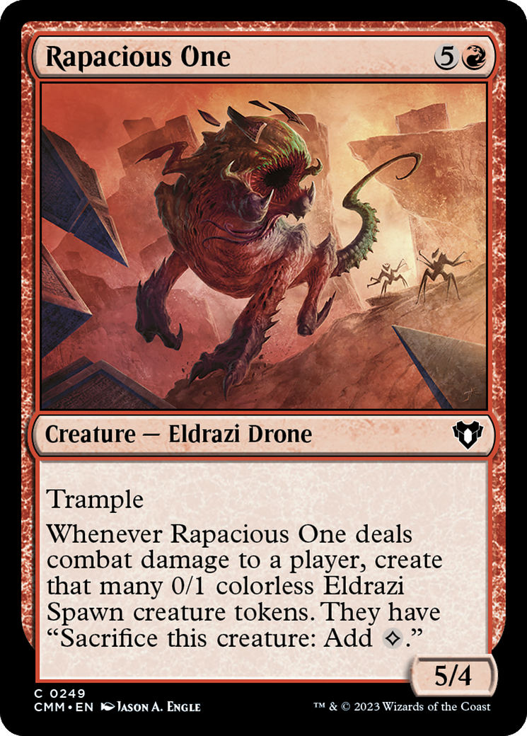 Image of Rapacious One [Commander Masters]