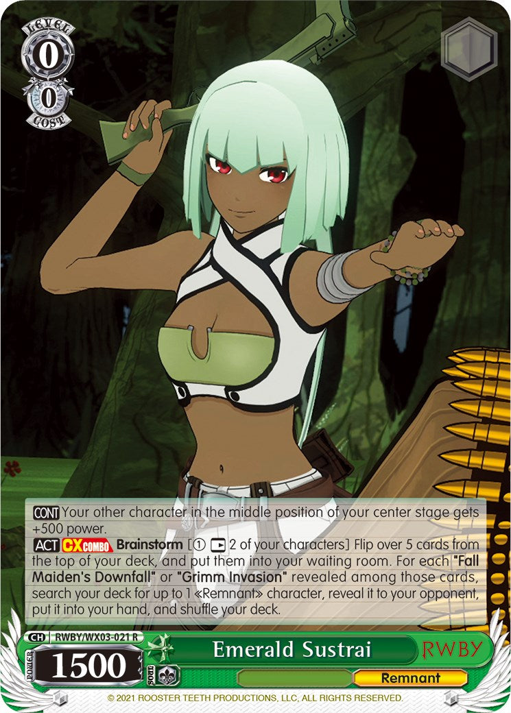 Image of Emerald Sustrai (RWBY/WX03-021 R) [RWBY]