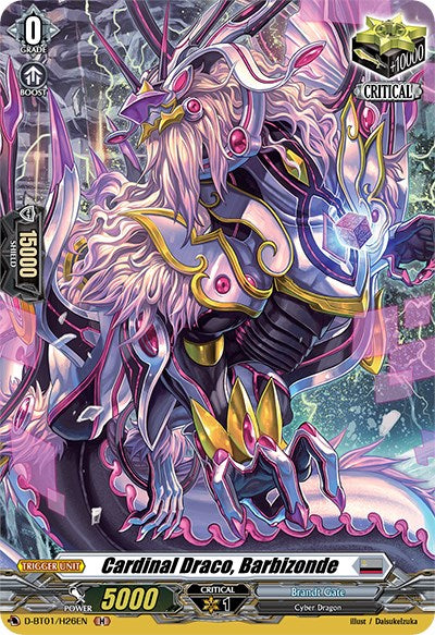 Image of Cardinal Draco, Barbizonde (D-BT01/H26EN) [Genesis of the Five Greats]