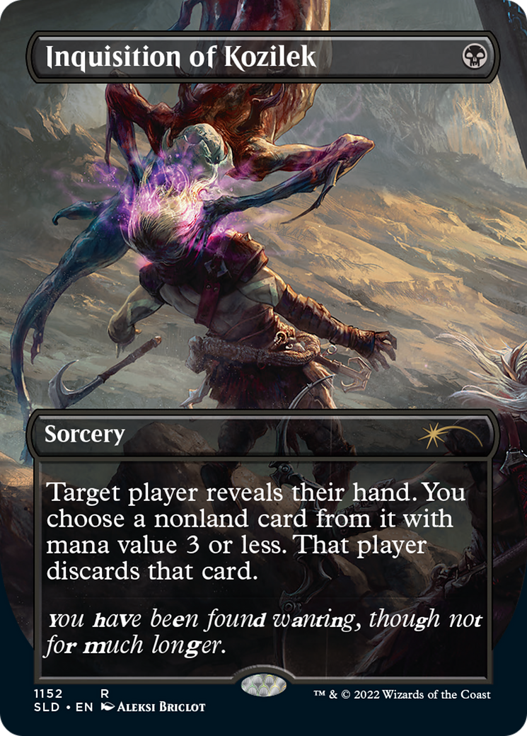 Image of Inquisition of Kozilek (Borderless) [Secret Lair Drop Series]