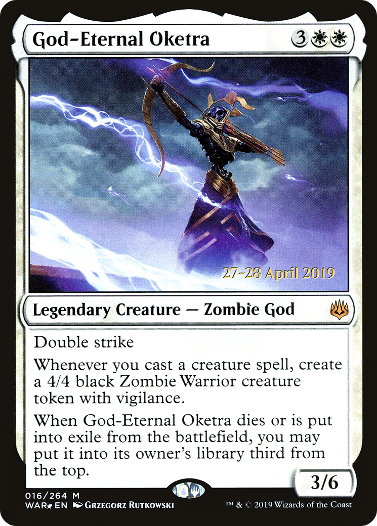 Image of God-Eternal Oketra [War of the Spark Prerelease Promos]