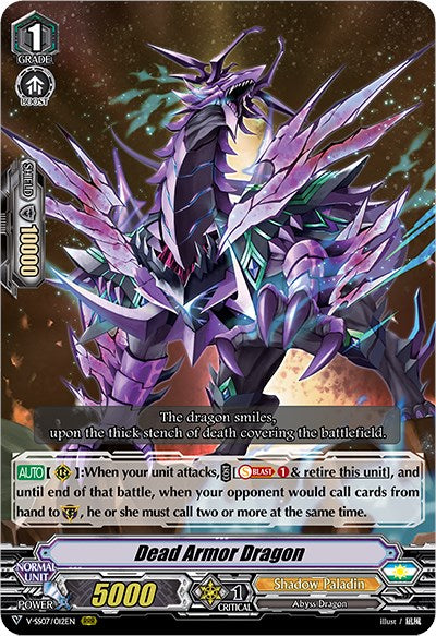 Image of Dead Armor Dragon (V-SS07/012EN) [Clan Selection Plus Vol.1]