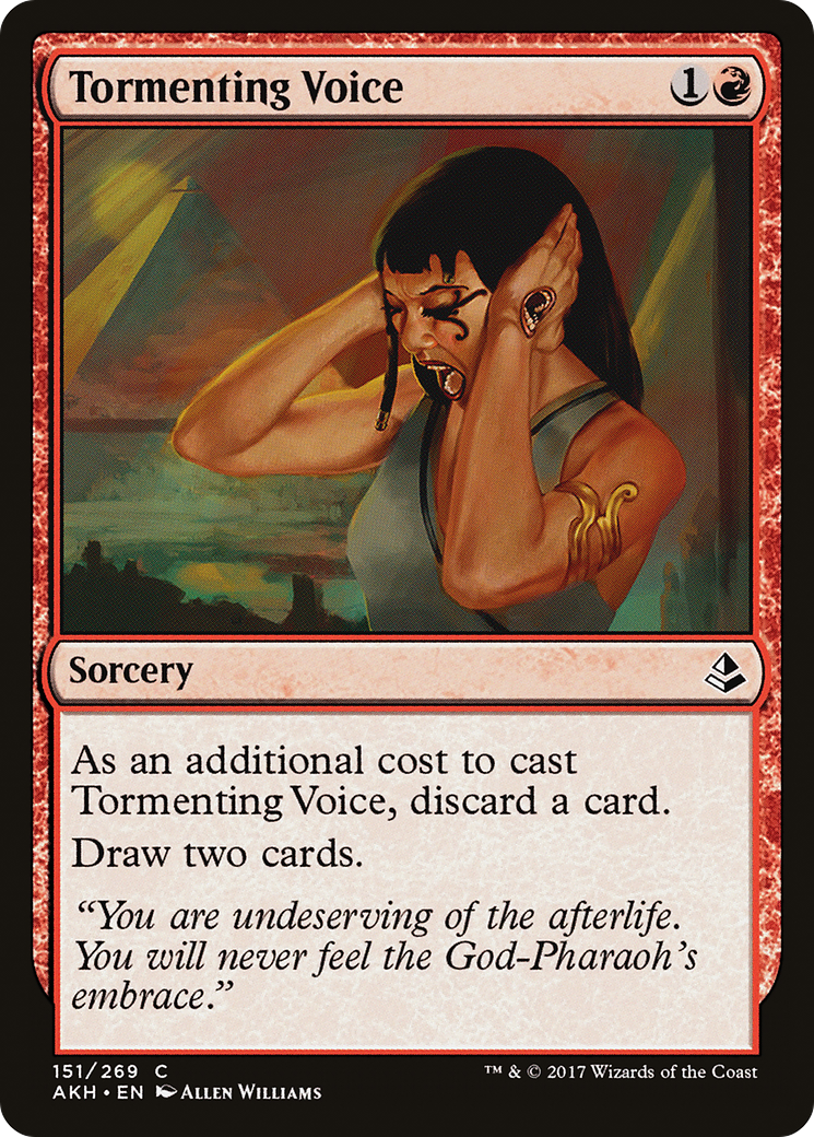 Image of Tormenting Voice [Amonkhet]
