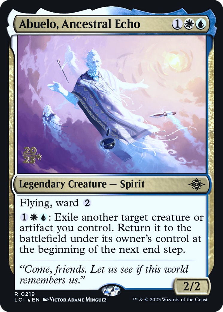 Image of Abuelo, Ancestral Echo [The Lost Caverns of Ixalan Prerelease Cards]