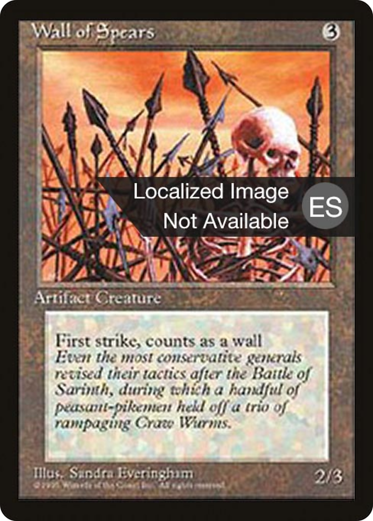 Image of Wall of Spears [Fourth Edition (Foreign Black Border)]