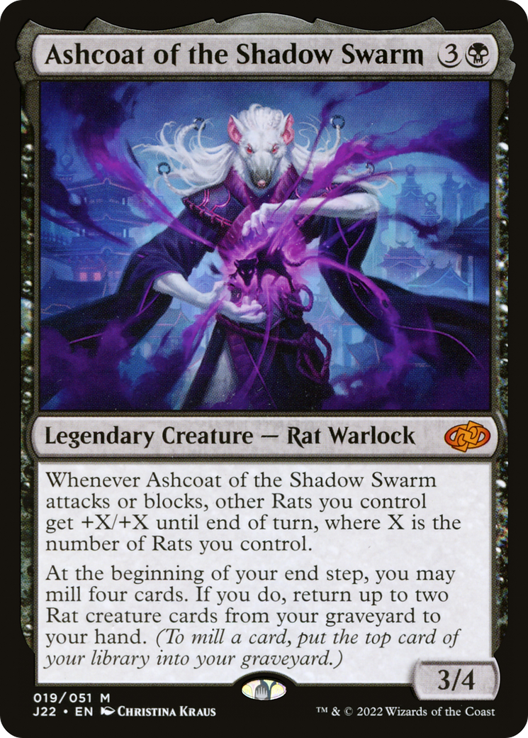Image of Ashcoat of the Shadow Swarm [Jumpstart 2022]