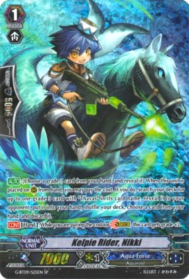 Image of Kelpie Rider, Nikki (G-BT09/S25EN) [Divine Dragon Caper]
