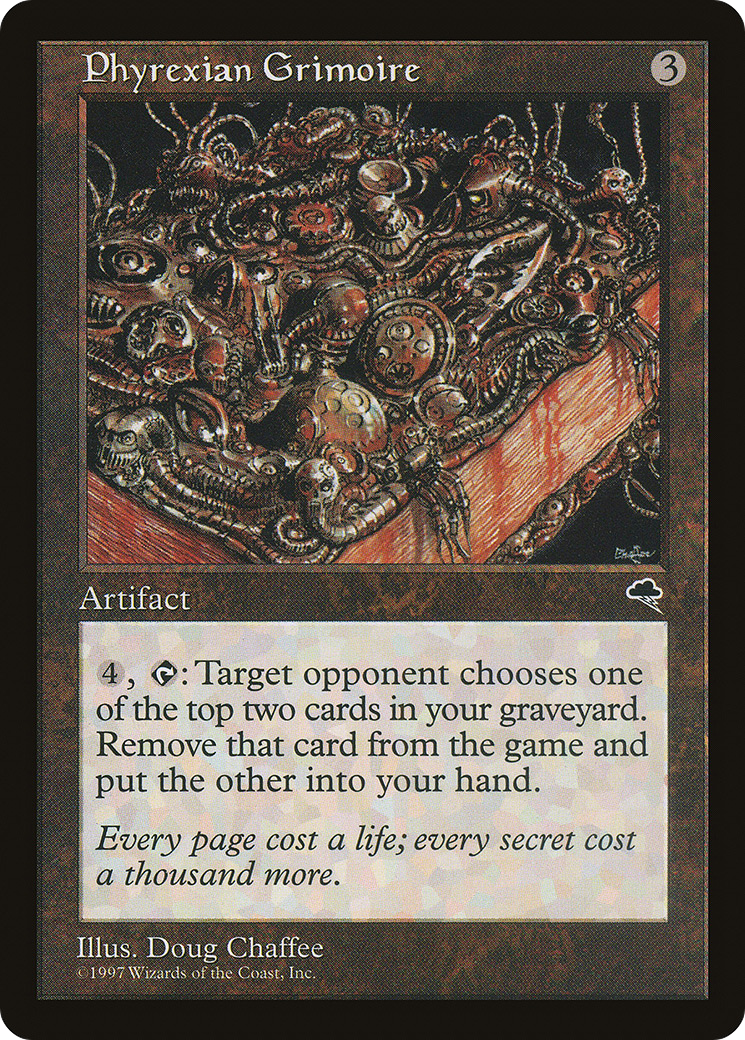 Image of Phyrexian Grimoire [Tempest]