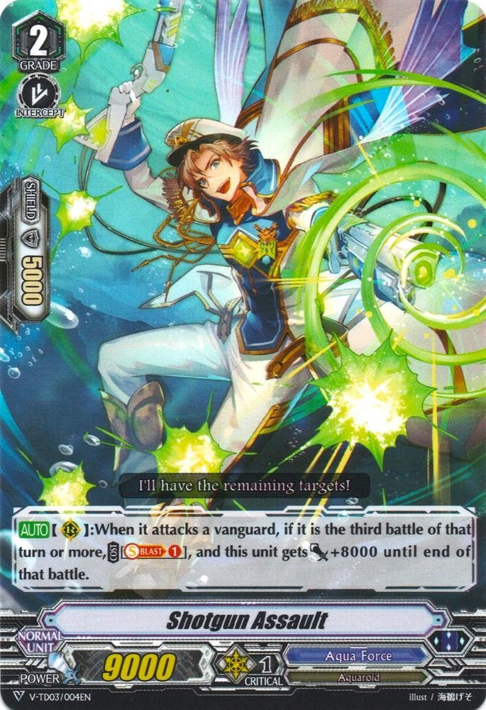 Image of Shotgun Assault (V-TD03/004EN) [Leon Soryu]