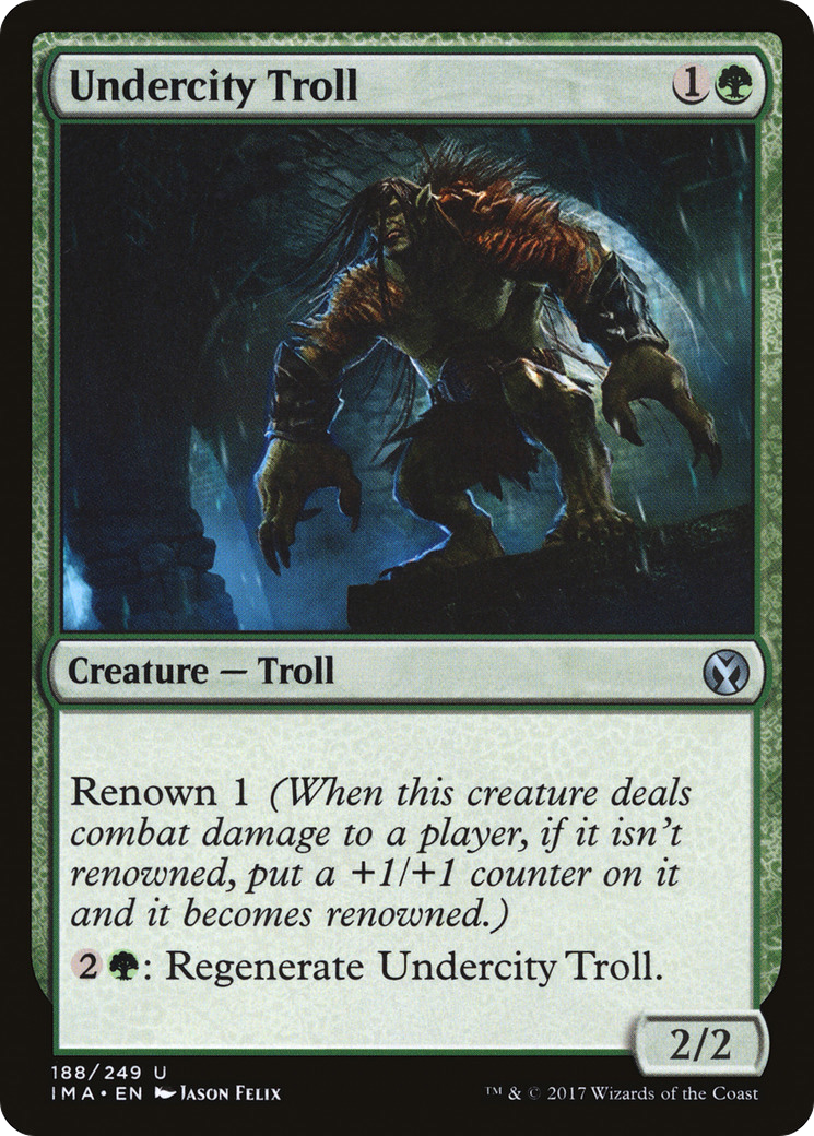 Image of Undercity Troll [Iconic Masters]