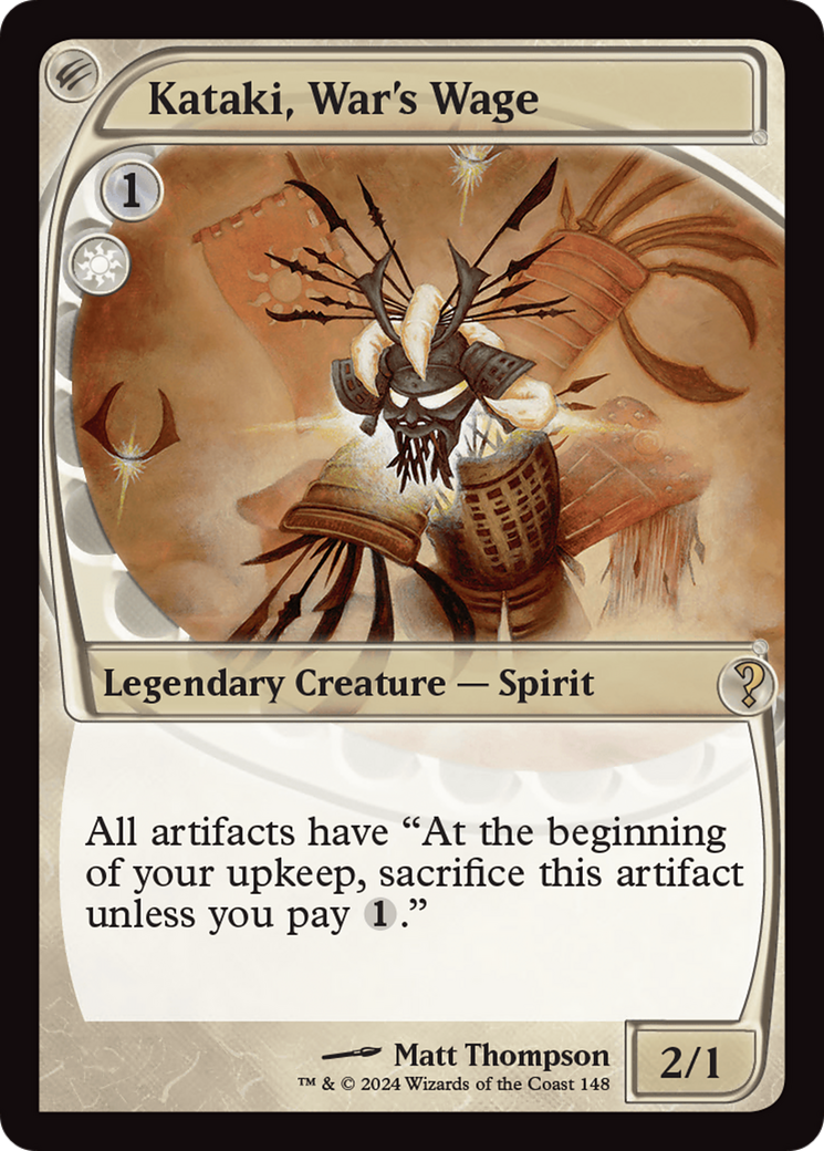 Image of Kataki, War's Wage (Future Sight) [Mystery Booster 2]