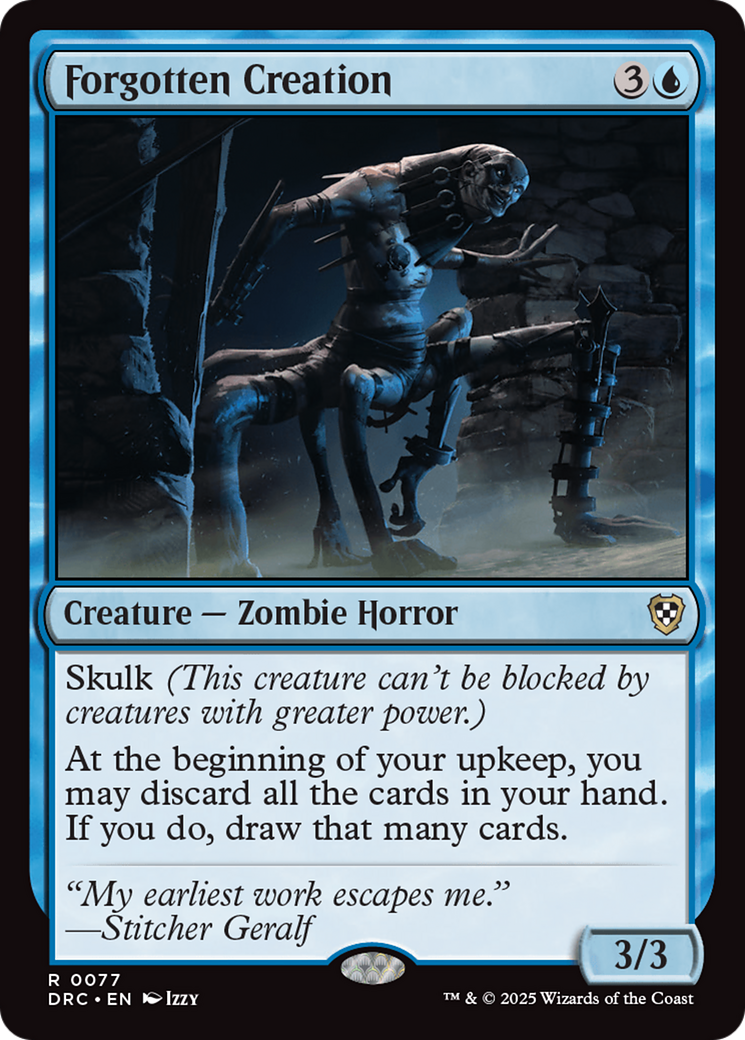Image of Forgotten Creation [Aetherdrift Commander]