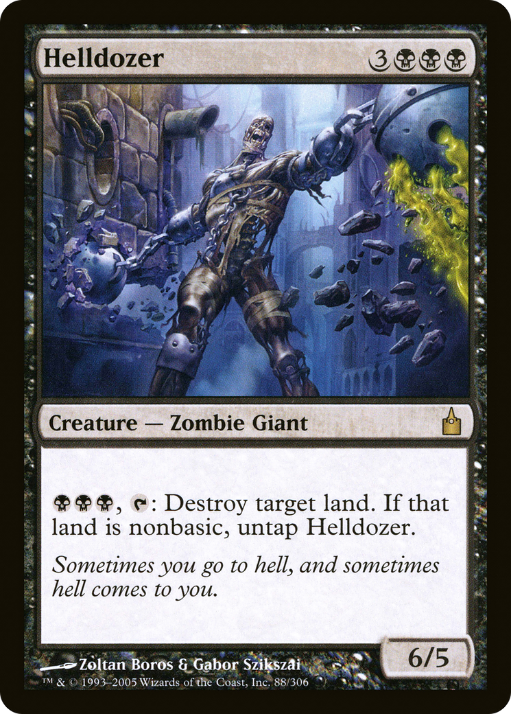 Image of Helldozer [Ravnica: City of Guilds]