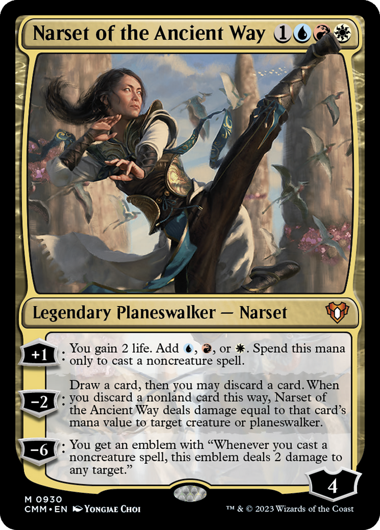 Image of Narset of the Ancient Way [Commander Masters]