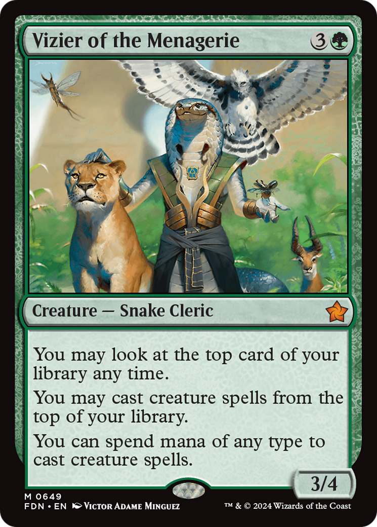Image of Vizier of the Menagerie [Foundations]