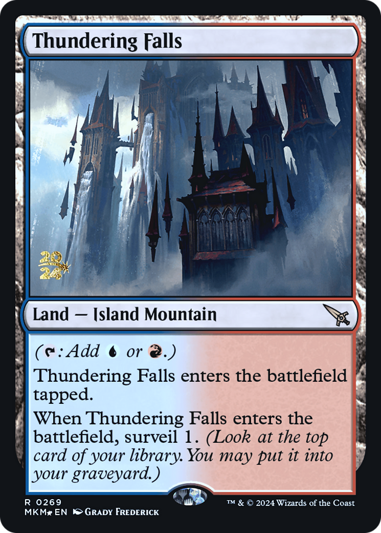 Image of Thundering Falls [Murders at Karlov Manor Prerelease Promos]