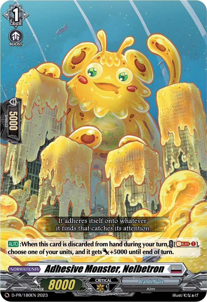 Image of Adhesive Monster, Nelbetron (D-PR/180EN) [D Promo Cards]