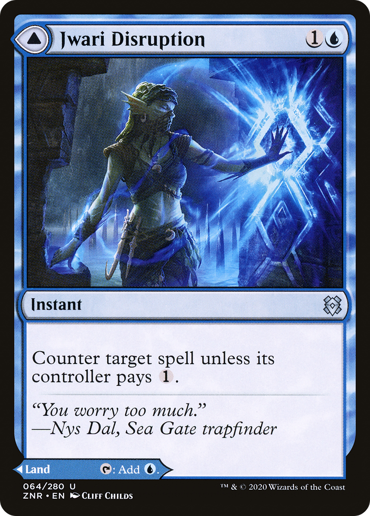Image of Jwari Disruption // Jwari Ruins [Zendikar Rising]