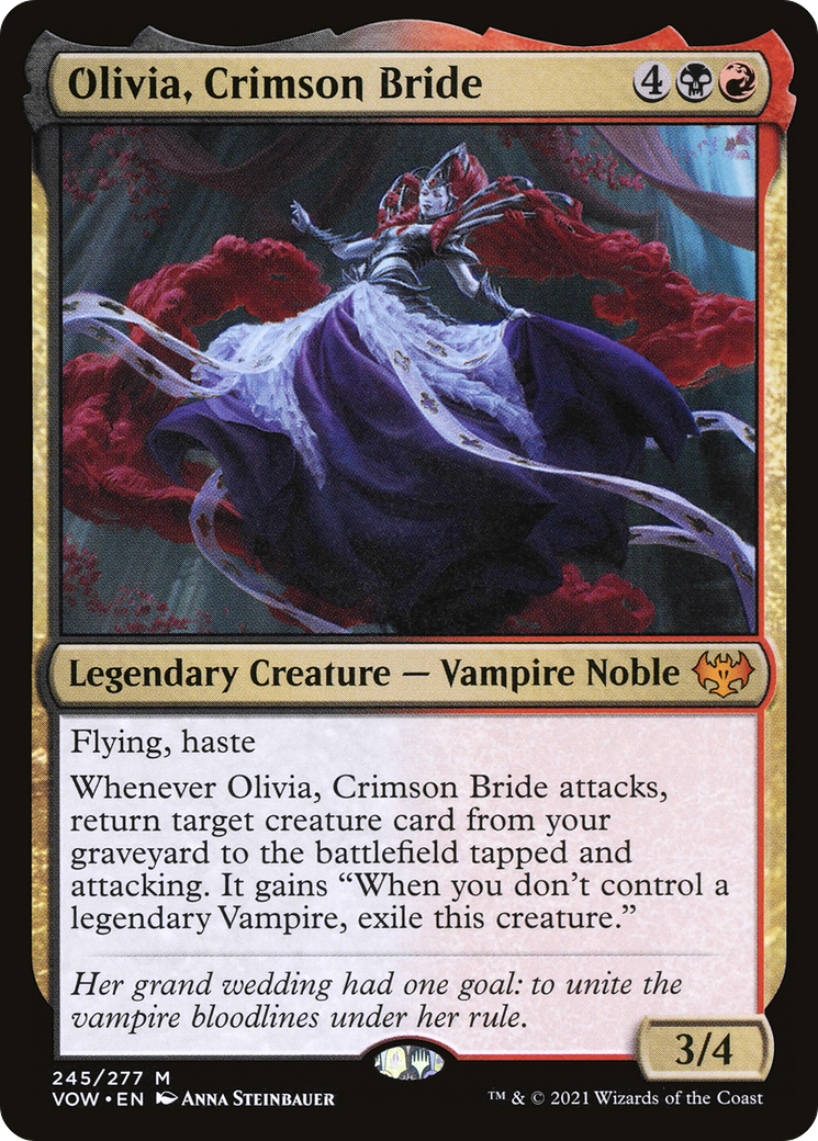 Image of Olivia, Crimson Bride [Innistrad: Crimson Vow]