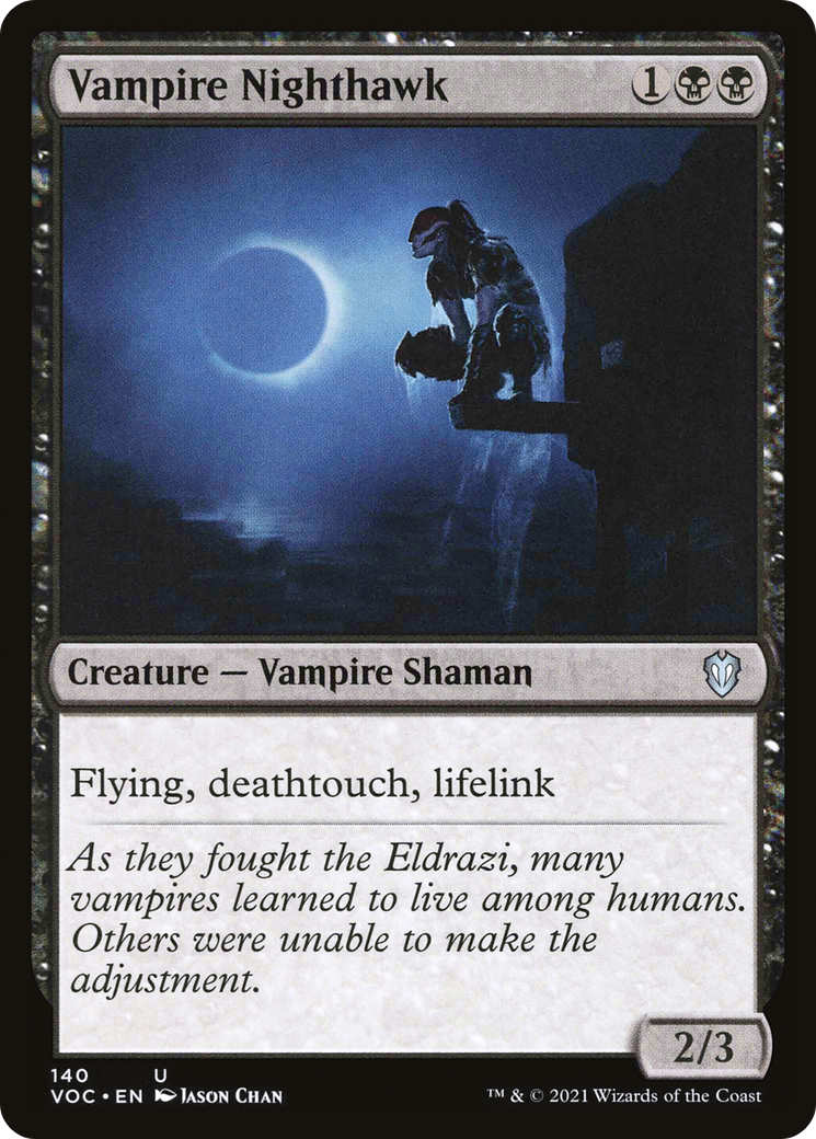 Image of Vampire Nighthawk [Innistrad: Crimson Vow Commander]