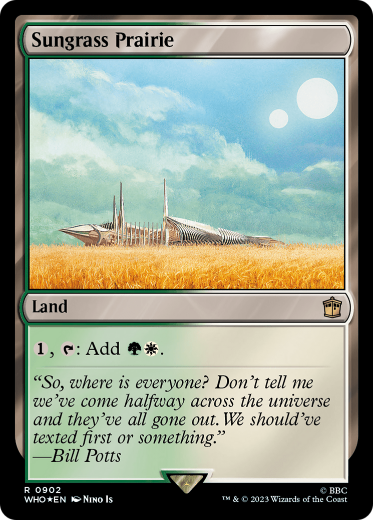 Image of Sungrass Prairie (Surge Foil) [Doctor Who]