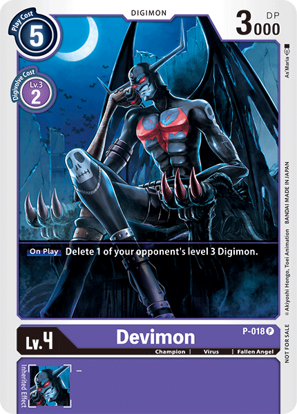 Image of Devimon [P-018] [Promotional Cards]