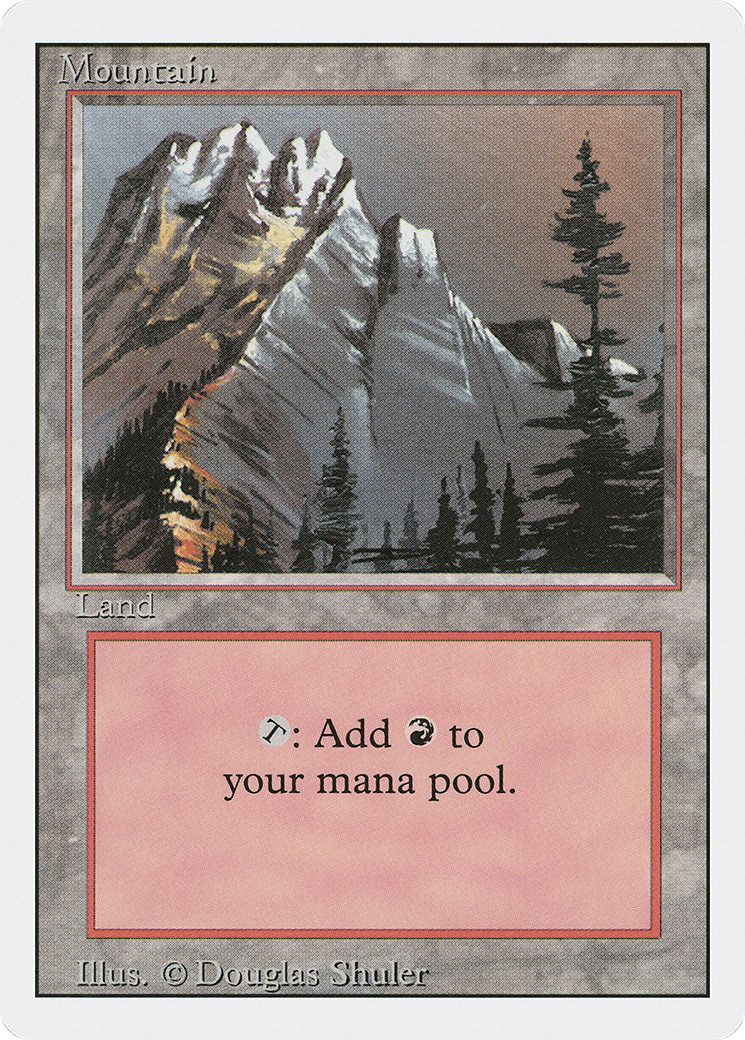 Image of Mountain (Snow Top / Highest Point on Left) [Revised Edition]