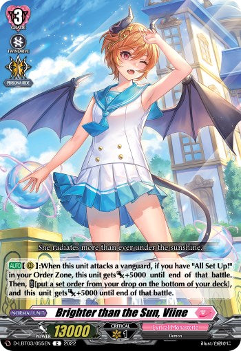 Image of Brighter than the Sun, Viine (D-LBT03/055EN) [Lyrical Monasterio: Summertime Memories!]