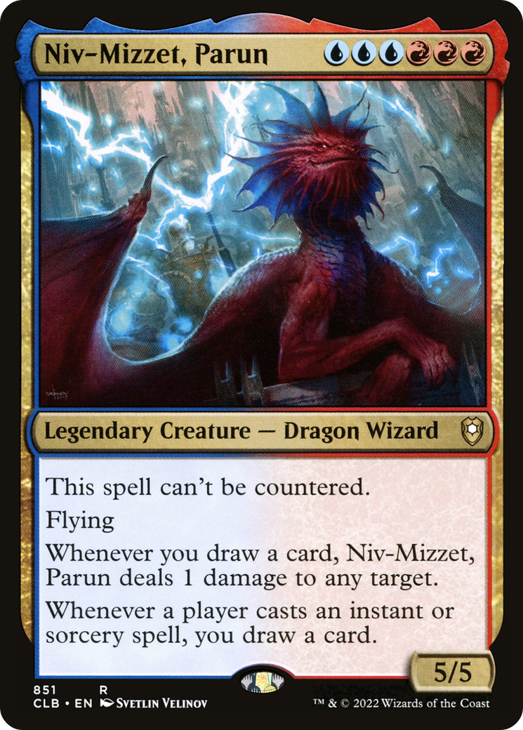 Image of Niv-Mizzet, Parun [Commander Legends: Battle for Baldur's Gate]