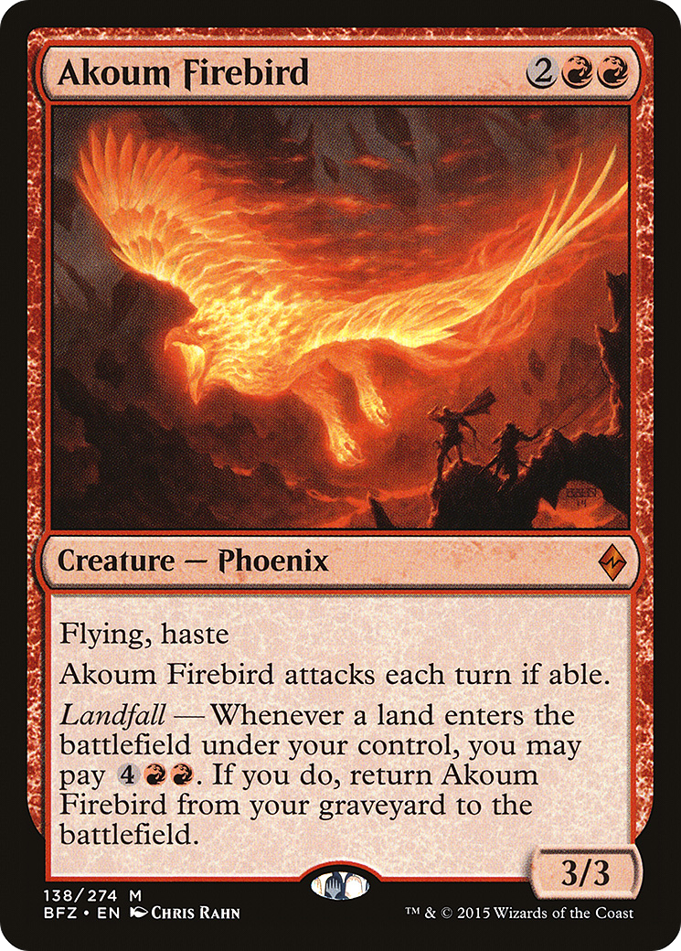 Image of Akoum Firebird [Battle for Zendikar]