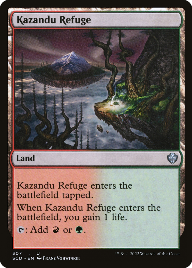 Image of Kazandu Refuge [Starter Commander Decks]