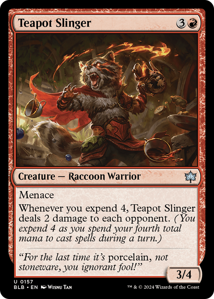 Image of Teapot Slinger [Bloomburrow]