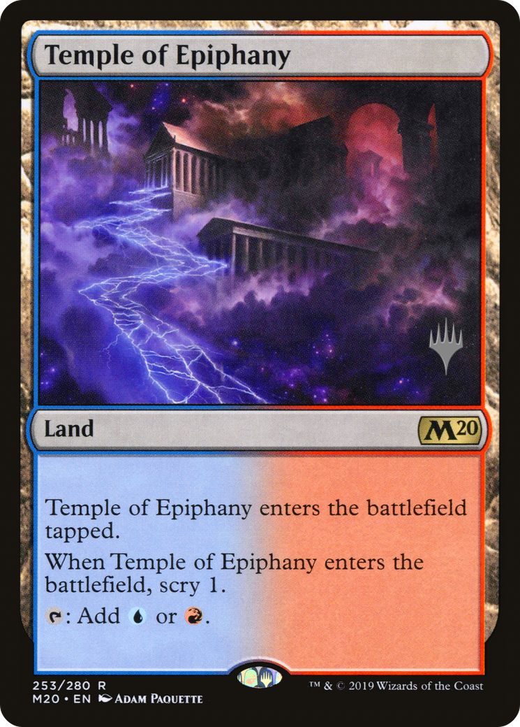 Image of Temple of Epiphany (Promo Pack) [Core Set 2020 Promos]