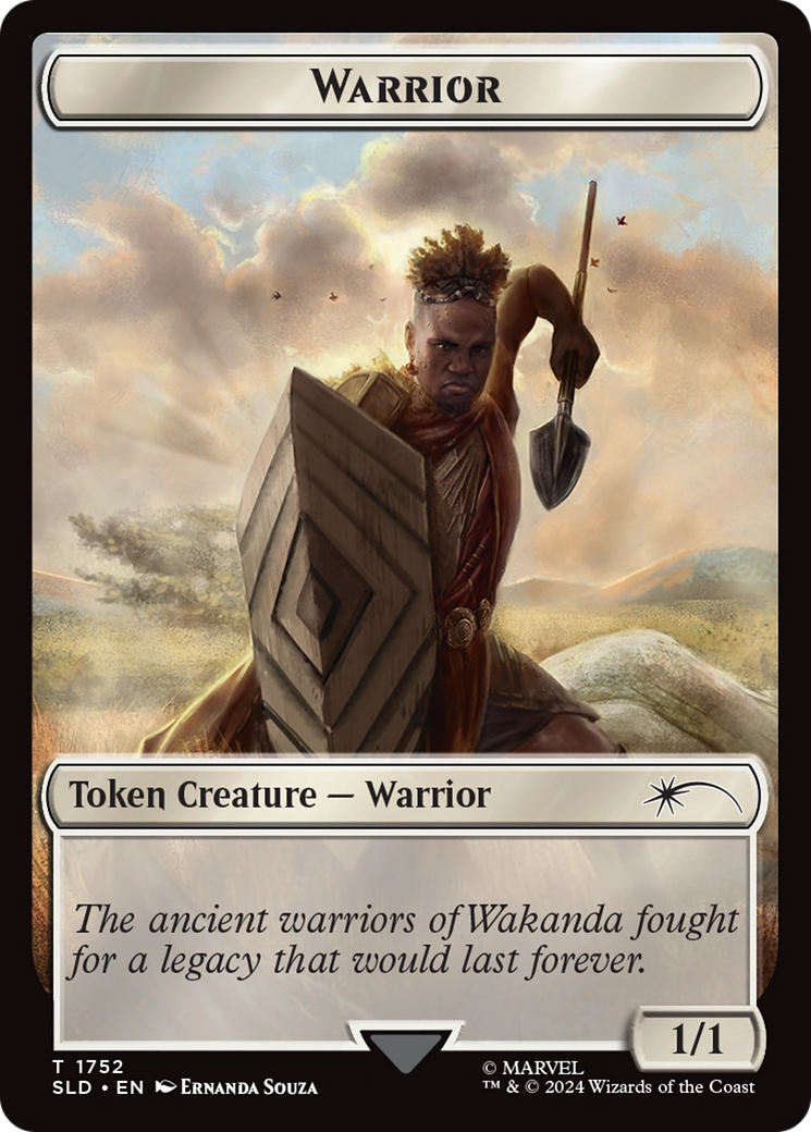 Image of Warrior Token [Secret Lair Drop Series]