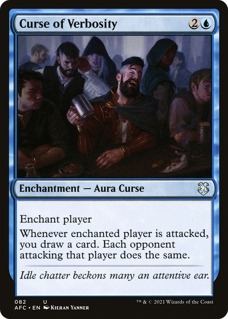Image of Curse of Verbosity [Dungeons & Dragons: Adventures in the Forgotten Realms Commander]