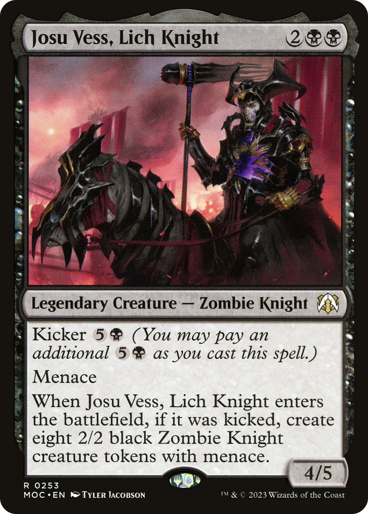 Image of Josu Vess, Lich Knight [March of the Machine Commander]