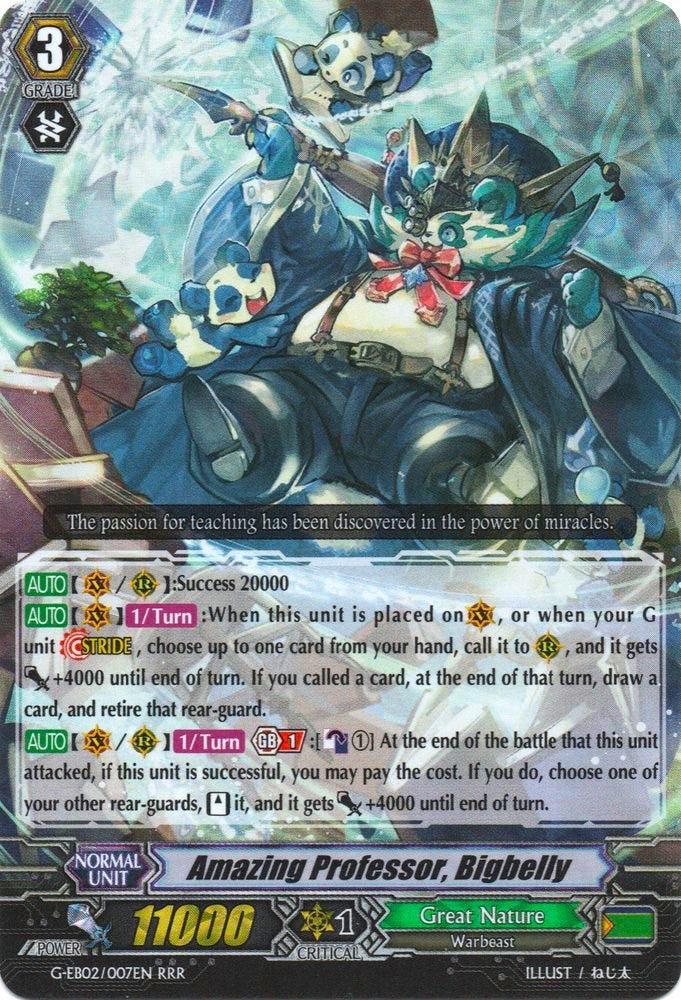 Image of Amazing Professor, Bigbelly (G-EB02/007EN) [The AWAKENING ZOO]