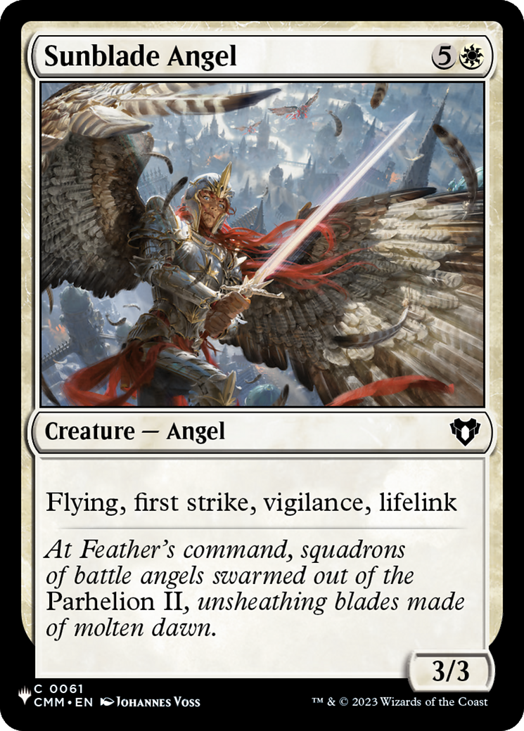 Image of Sunblade Angel [The List]