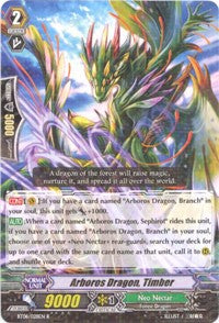 Image of Arboros Dragon, Timber (BT08/028EN) [Blue Storm Armada]