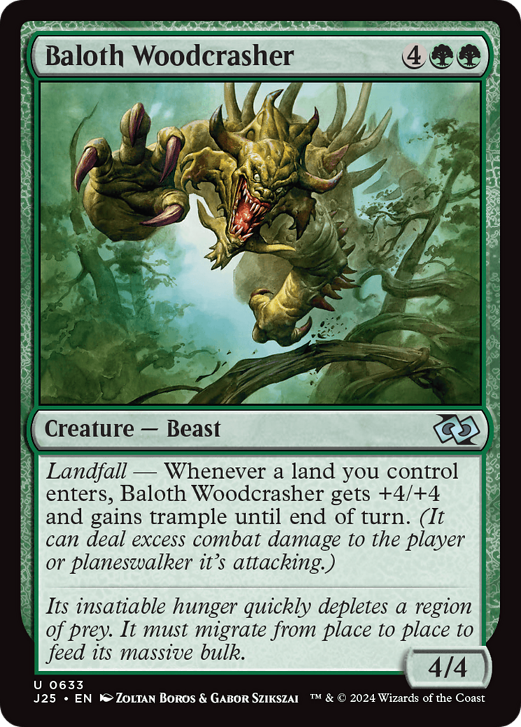 Image of Baloth Woodcrasher [Foundations Jumpstart]